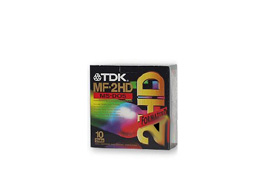 Дискеты TDK 3.5" 10шт (картон)